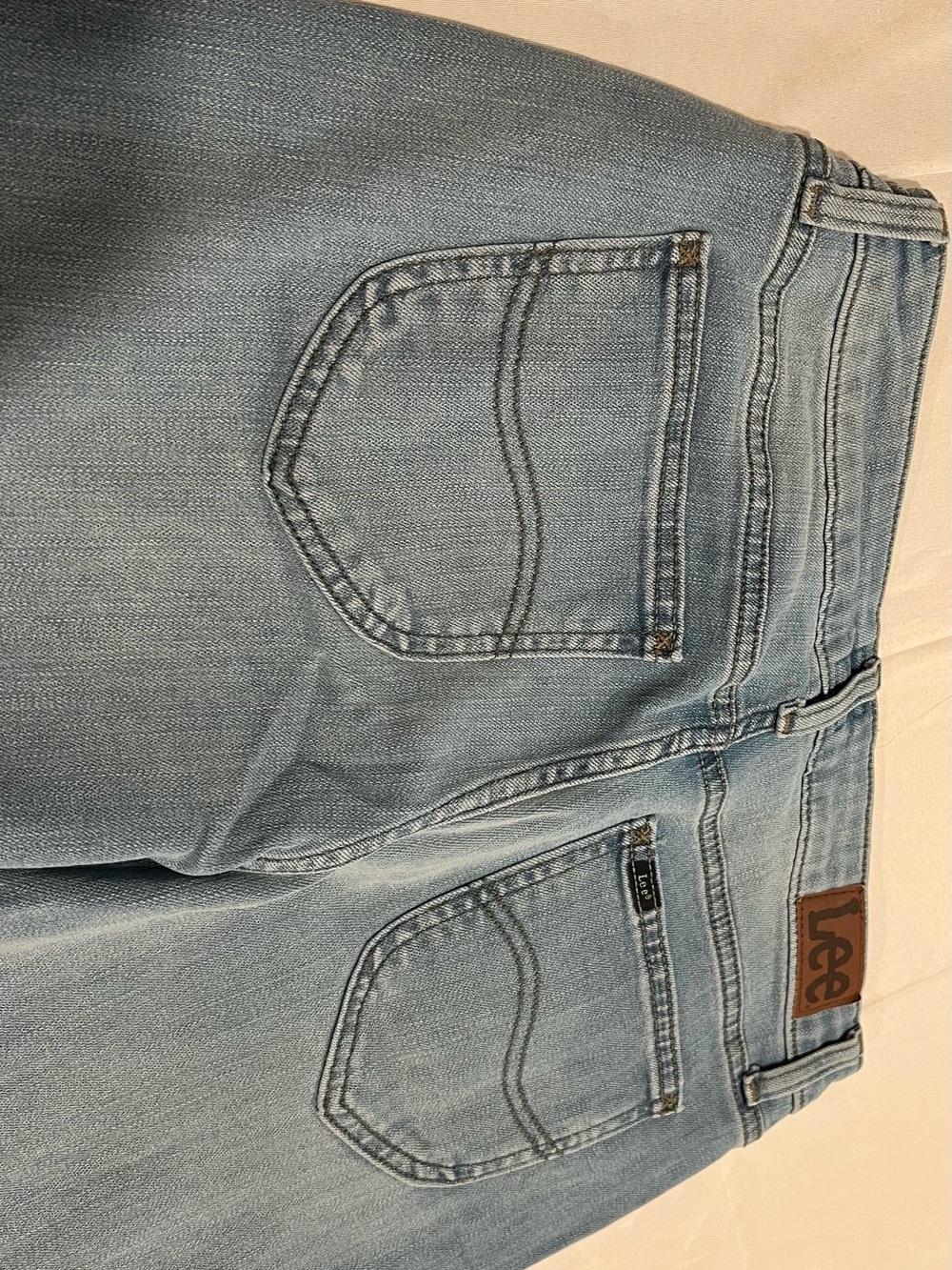 Lee Women's Straight Leg Jeans Light Blue